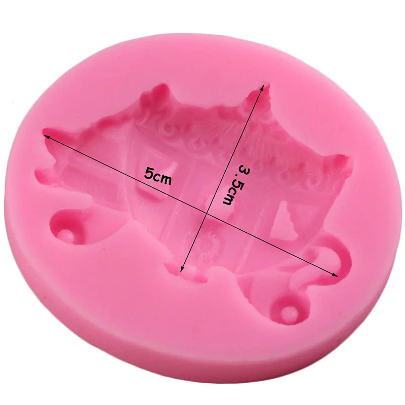 Силиконовая форма сделай сам для детской вечевечерние коляски|Формы тортов| |