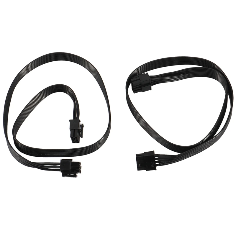 

Комплект из 2 предметов, 8 PIN до 8 Pin(4 + 4) Источник питания ЦП кабель для EVGA Supernova 650 750 850 1000 1600 2000 G2 G3 P2 T2 GS