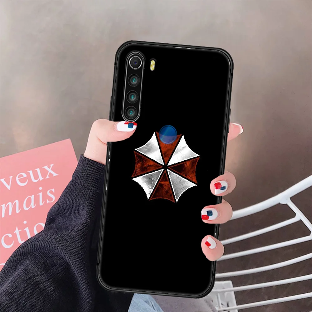 

Corporation Umbrella Zombie Phone Case Cover Hull For XIAOMI Redmi 7a 8a S2 K20 NOTE 5 5a 6 7 8 8t 9 9s Pro Max black Shell