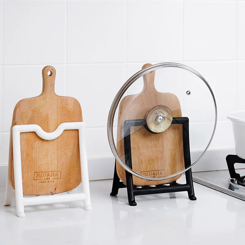 

Пластиковая подставка для крышки кастрюли с зажимом