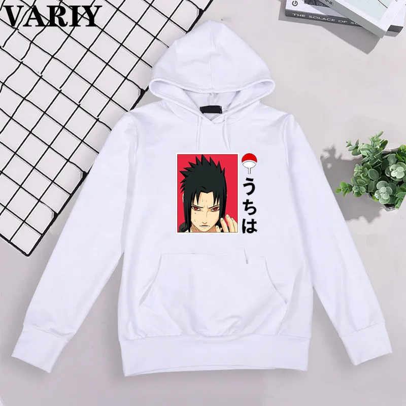

Толстовка Sasuke Uchiha Kanji Аниме Манга толстовки мужские женские пуловеры унисекс Флисовая теплая толстовка Харадзюку Прямая поставка одежда