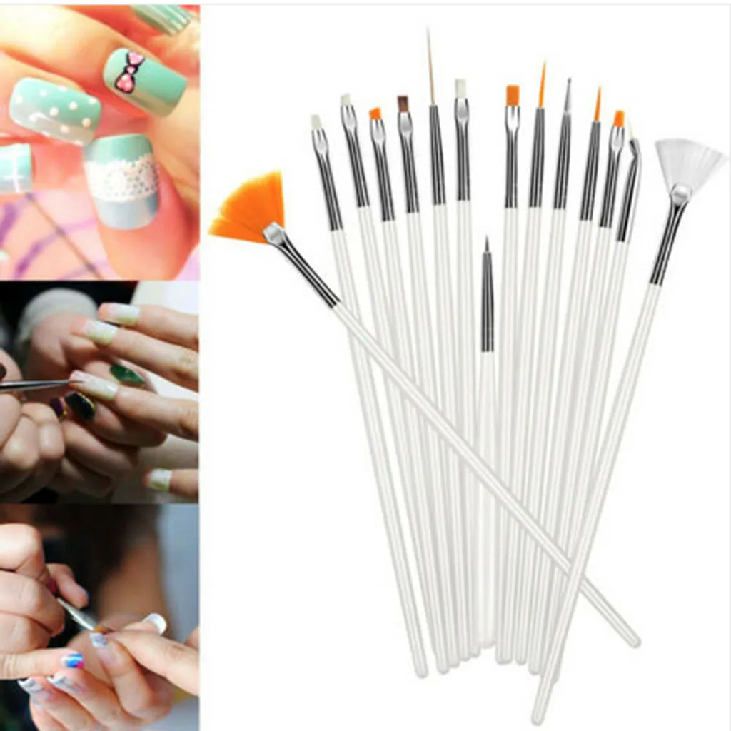 15 шт./лот тонкая ручная роспись крючок линия ручка Круглый наконечник акварель