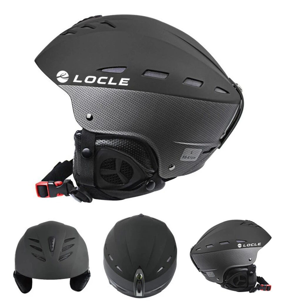 LOCLE профессиональный лыжный шлем ABS+ EPS CE сертификация лыжный шлем для катания на снегу, сноуборде, скейтборде размер 55-61 см
