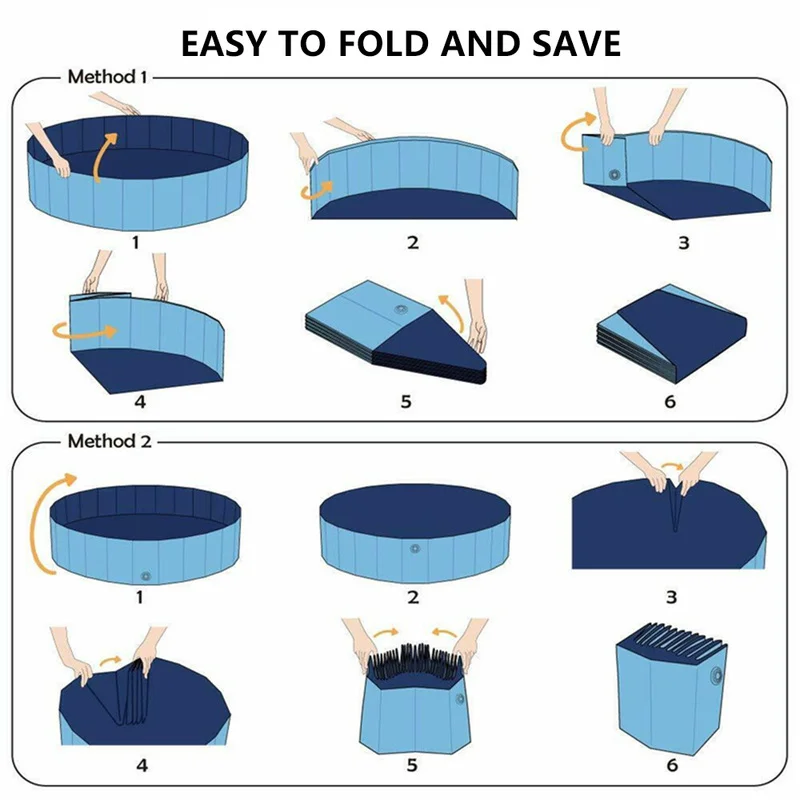 

Foldable Dog Swimming Pool PVC Pet Bath Swimming Tub Bathtub Pets Summer Bathing Pools for Dogs Cats Kids Drop Shipping
