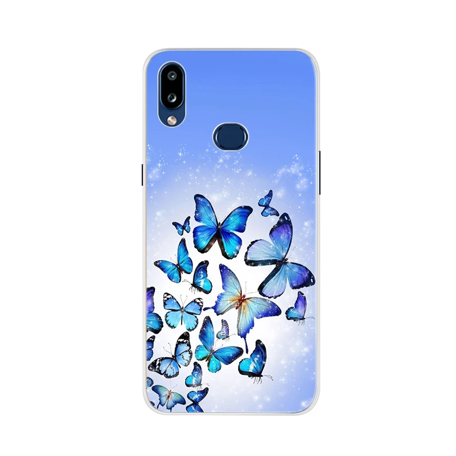 Розовый Для samsung Galaxy A10s чехол TPU мягкий ультра тонкий силиконовый чехол для телефона с рисунком для samsung A10s A10 s 10 s Чехол - Цвет: Розовый
