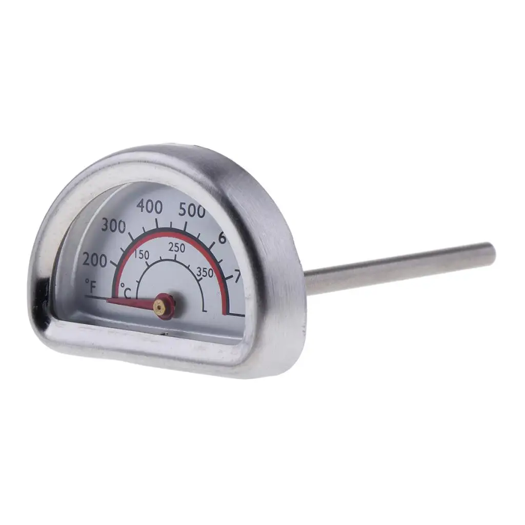

Semicircle Analog Oven Thermometer BBQ Thermometer Kitchen Cooking Tool 0℃-350℃