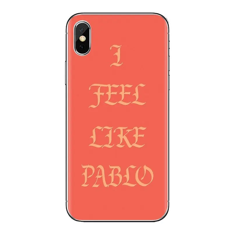 Kanye West I FEEL LIKE PABLO Мягкий ТПУ чехол для телефона sony Xperia Z Z1 Z2 Z3 Z5 compact M2 M4 M5 C4 E3 T3 XA huawei