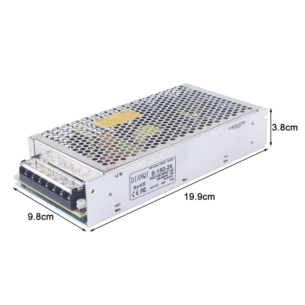 Светодиодный Переключения источника питания трансформатор блок S 150W 12V 15V 24V 27V 48V