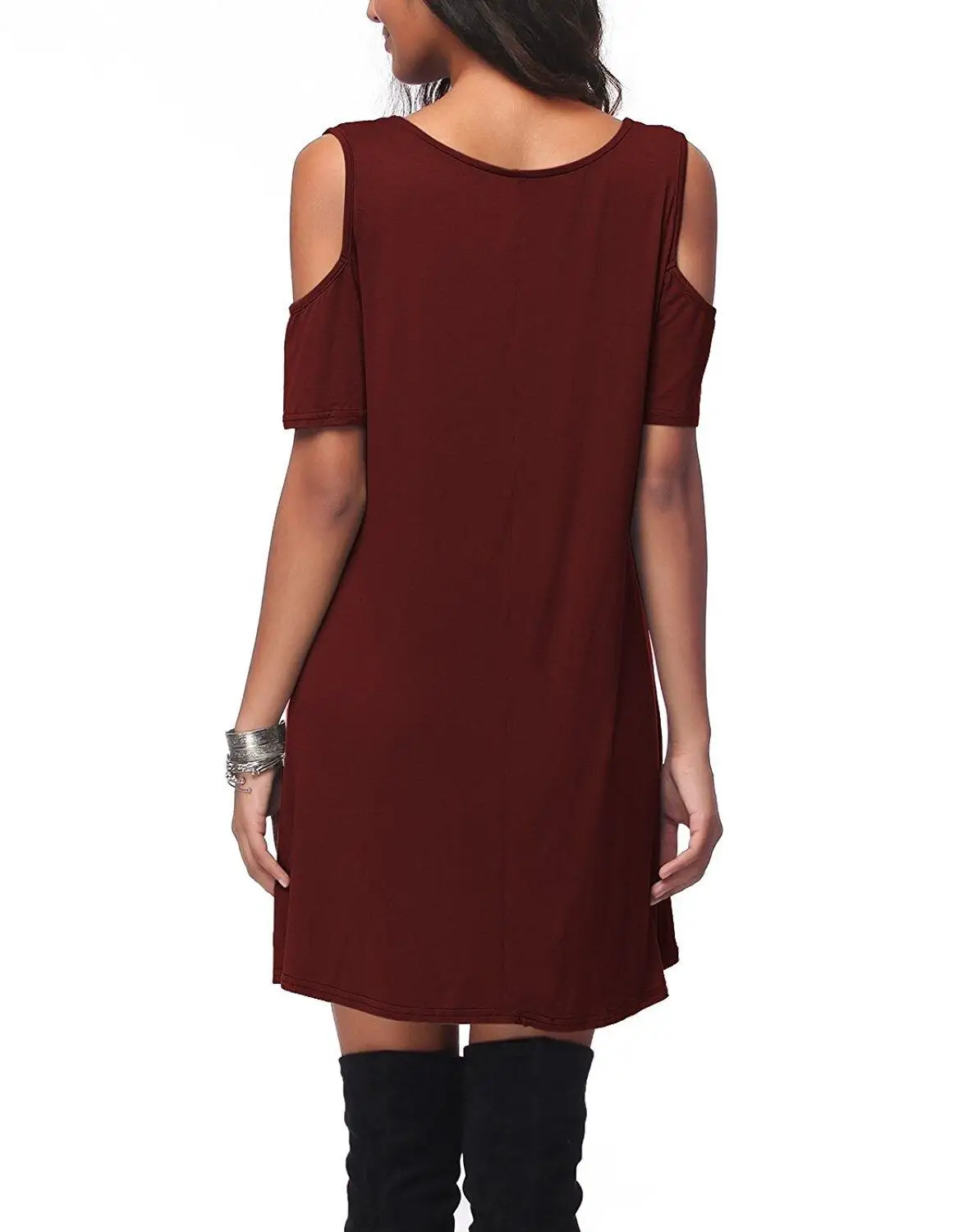 Платье женское с V-образным вырезом повседневное плявечерние ное вечернее