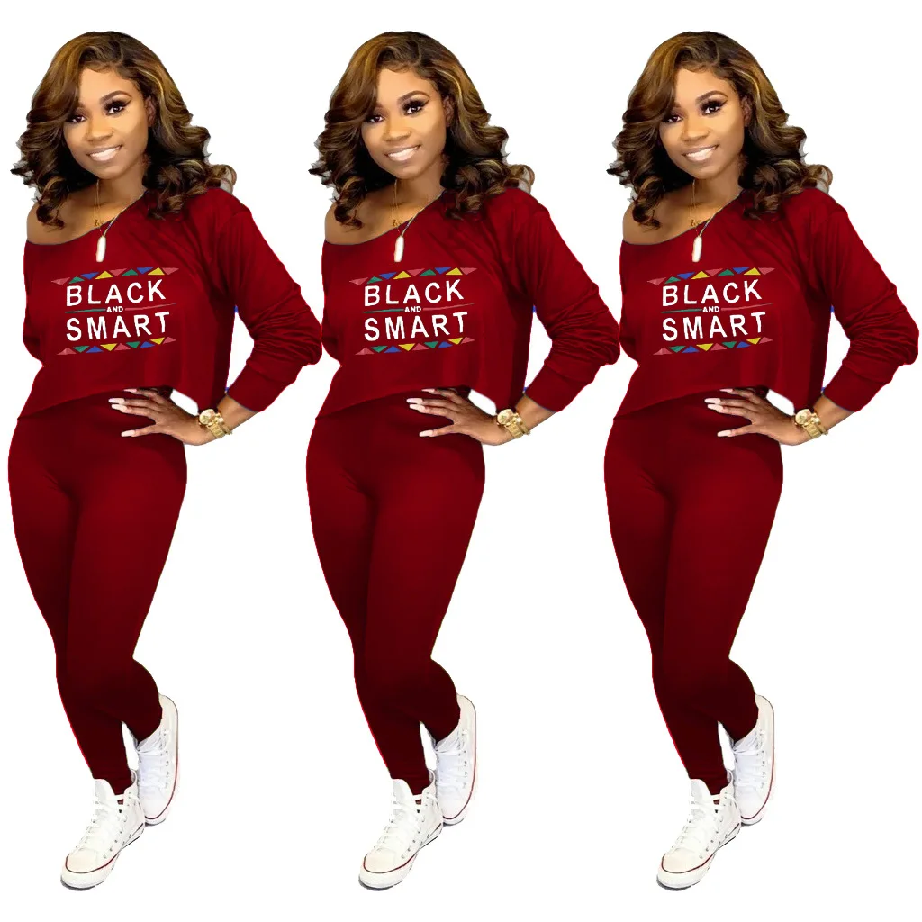 Высокая мода спортивная одежда с буквенным принтом длинным рукавом О-образным