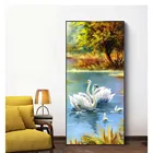 Набор для алмазной вышивки Лебедь