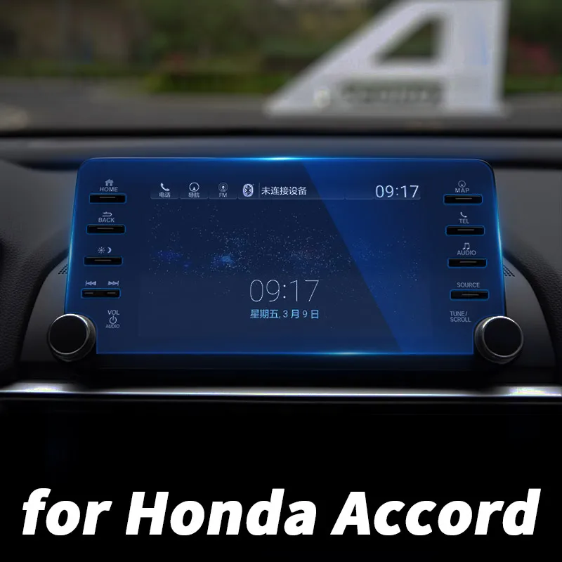 

Для Honda Accord 2018 2019 2020 2021 автомобиля Наклейка на приборную панель Экран пленка навигационное оборудование мембрана Инструмент Защитная экран...