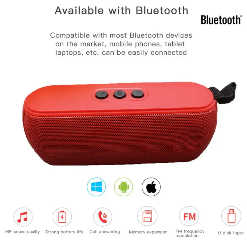 Портативная беспроводная bluetooth-колонка H820 Спортивная уличная колонка с супер