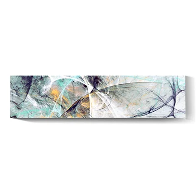 Large Size Long Abstract Creative Design Psychedelic Lines Canvas Print Painting Poster Wall Picture For Home Decor 24x94 inch - Цвет: 1