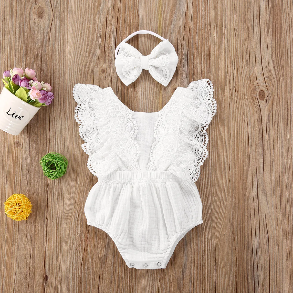 Baby Summer Clothing Girls Kids Lace Sleeveless Romper Dress Sister Matching Newborn Casual Outfits Clothes | Детская одежда и