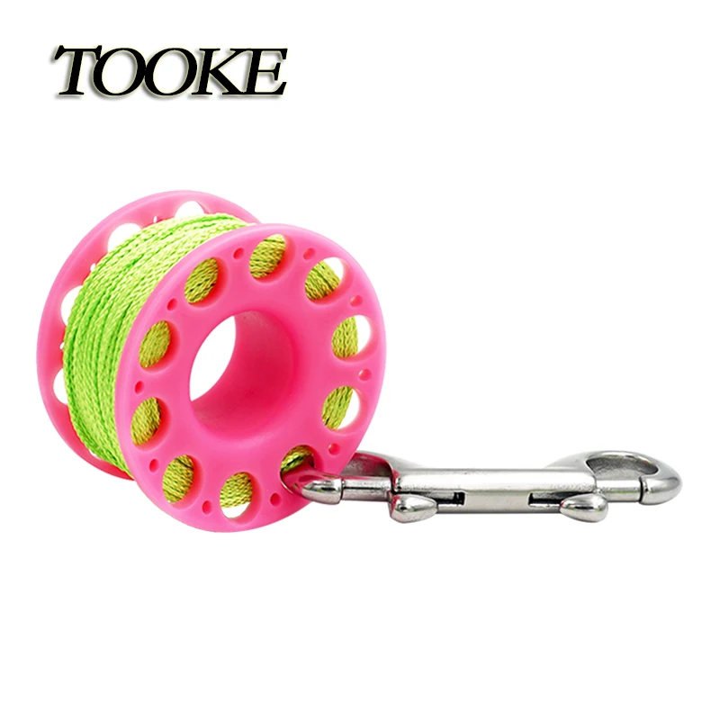 Катушка для подводного плавания на палец 30 м с болтом и защелкой|finger spool|diving finger