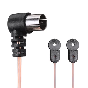 Антенна для интерьера, медная антенна для радиоприемника HD Т-образной формы, с женской антенной, с разъемом типа F, подходит для дома, стерео, FM-радио в помещении