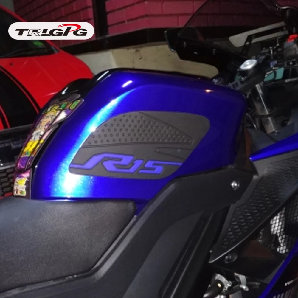 Для Yamaha R15 2017 2018 YZF 17 18 мотоциклетный топливный бак коврик противоскользящие