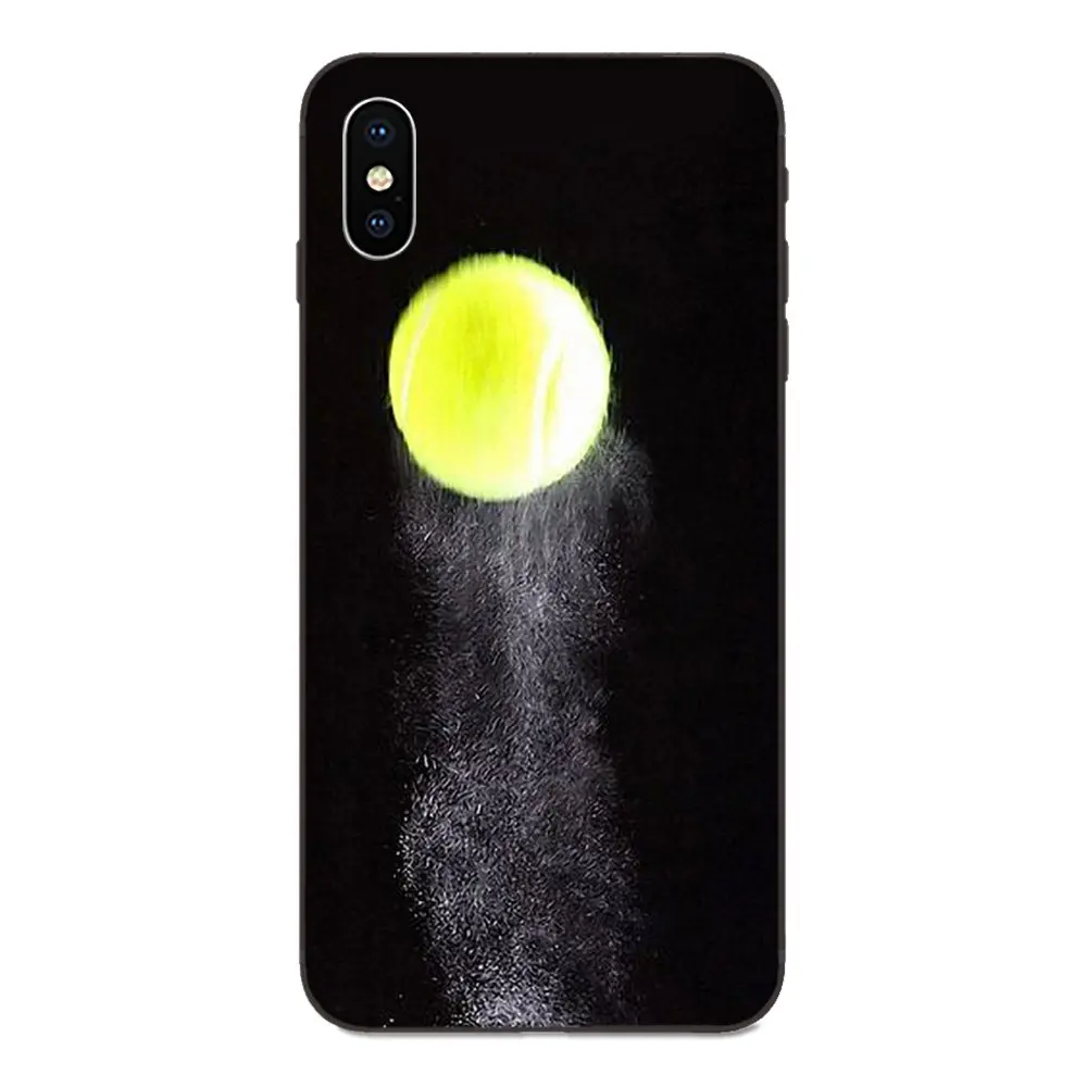 Спортивный Теннисный мяч в воде для Apple iPhone 4 4S 5 5S SE 6 6S 7 8 Plus X XS Max XR мягкая
