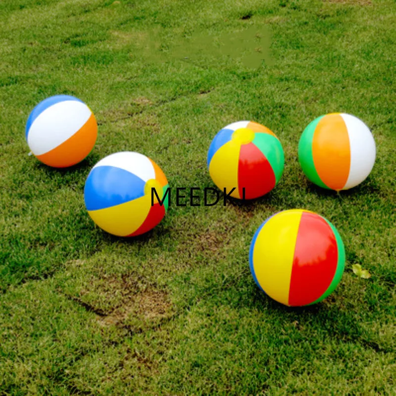 Цвет надувные 25 см детская водный шар бассейн вечерние водная игра воздушный