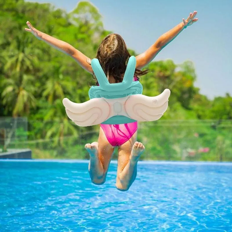 

Baby Float Cartoon Arm Sleeve Life Jacket Safety Swimming Training Swimsuit Buoyancy Vest Summer Angel Baby Life Vest