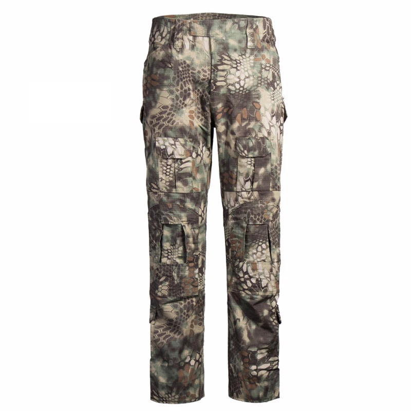 ONE PANTS Мужская Военная униформа, тактическая страйкбольная одежда, камуфляжные костюмы, армейский спецназ, Боевая камуфляжная одежда, футболка, штаны, без подкладки - Цвет: ONE PANTS
