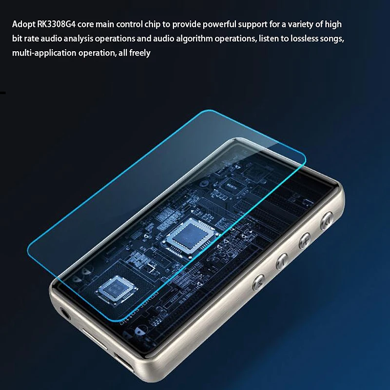 1700 мАч 3 0 дюймов Bluetooth Mp3 музыкальный плеер HiFi Смарт DSD Мастер мини Walkman |