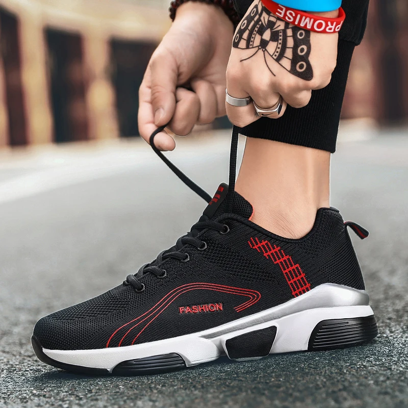 

Кроссовки мужские легкие дышащие, повседневная обувь, удобные, весна-осень