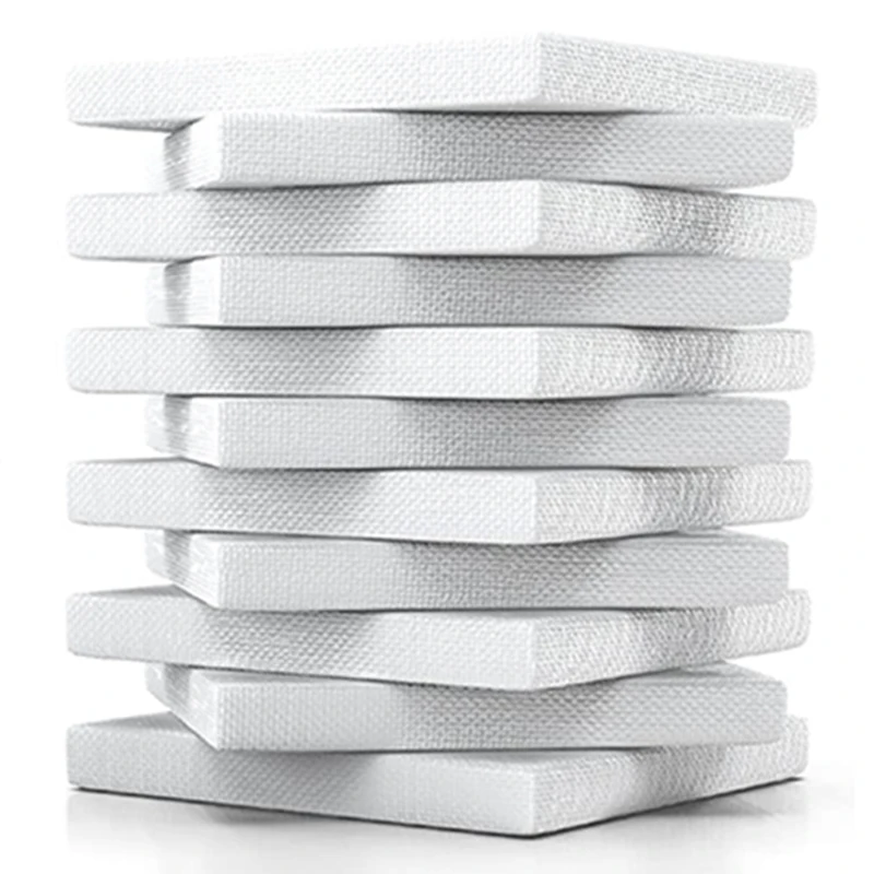 12 шт. белые пустые художественные доски мини растягивающаяся художественная