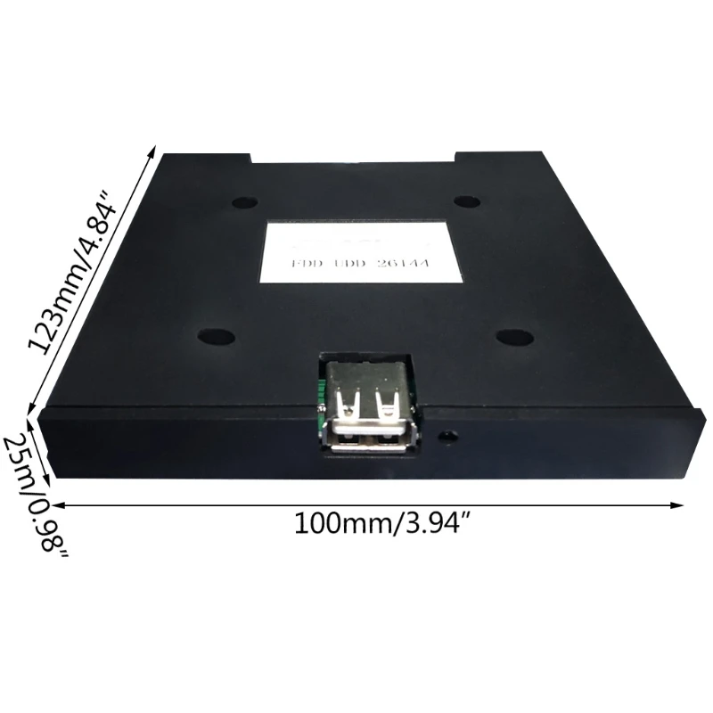 

3.5" USB External Floppy Disk Drive Portable 1.44 MB FDD for Embroidery Machine No Extra Driver Required Plug and Play