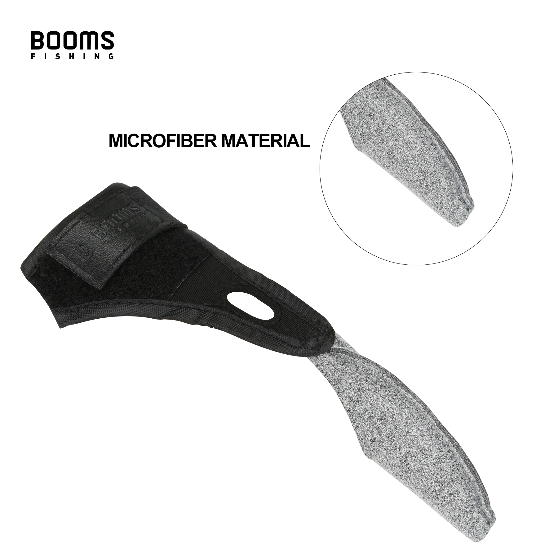 Booms Fishing FG1 Single Finger Protector Fly Fishing Gloves Non-Slip Breathable, Surf Casting Glove Fishing Tools  Accessories