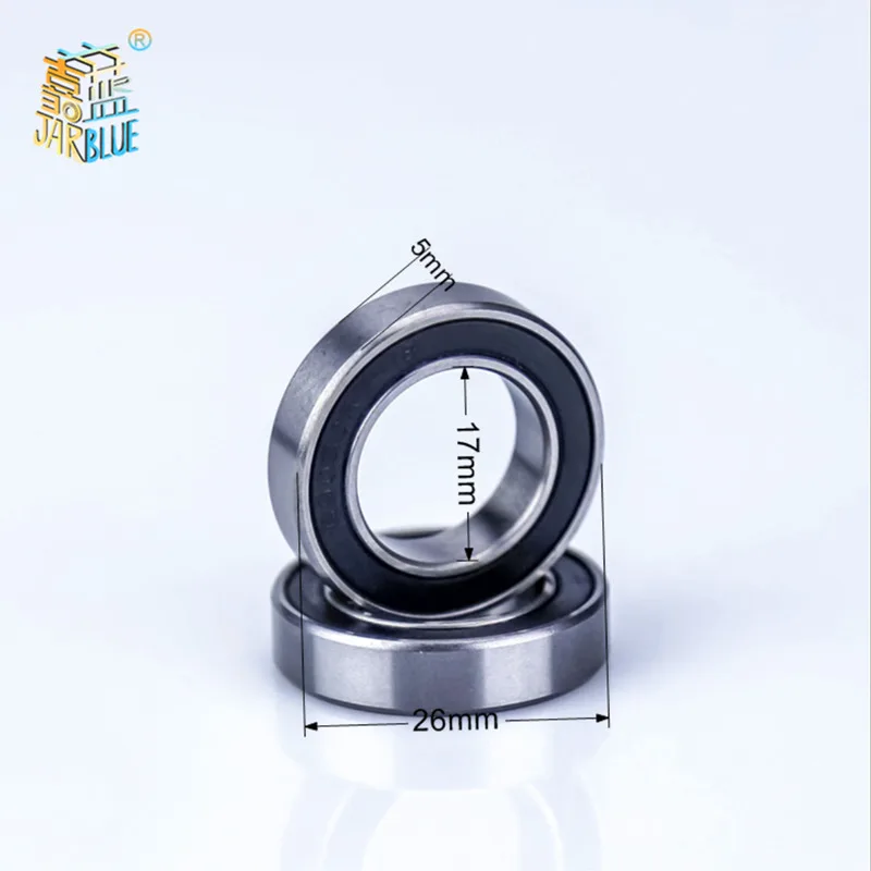 6803 2rs Подшипник 17*26*5 мм (10 шт.) тонкое метрическое сечение 61803rs 6803Rs 6803ZZ