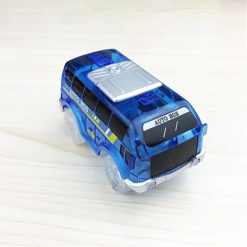 

Track Cars Compatible with MAGlC Tracks and Ne0 Tracks Replacement Light Up Racing Track Accessories with 5 Flashing LED