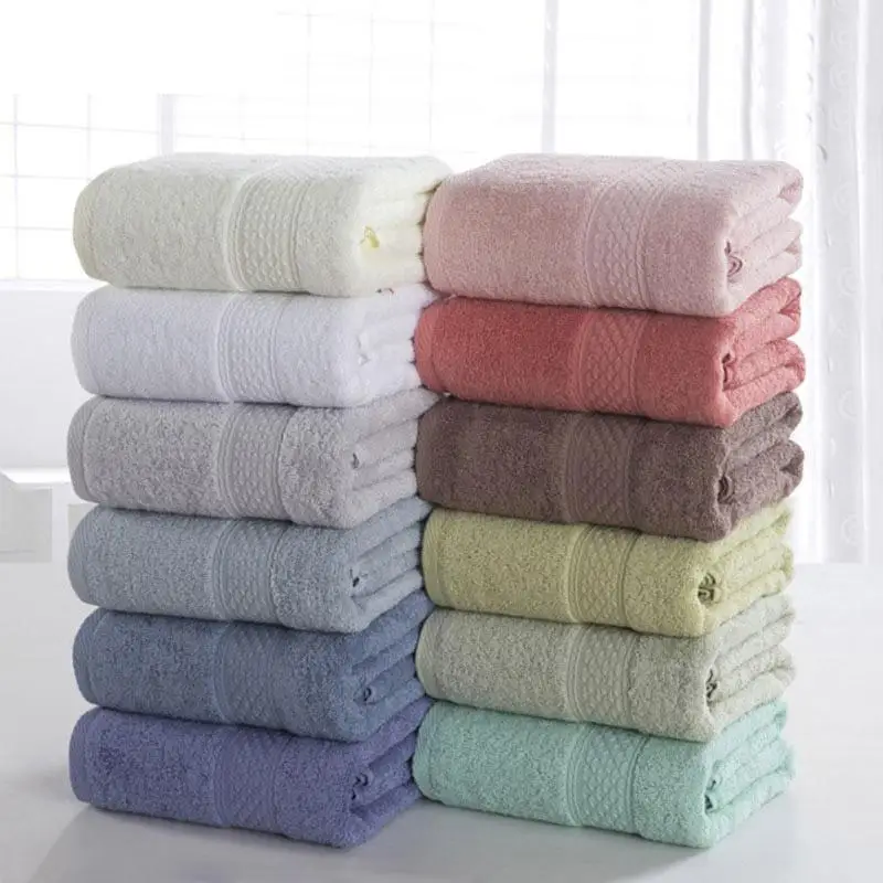 50 100% хлопковая соль Ванна Полотенца пляжные для взрослых быстрая сушка Soft 17 Цвета