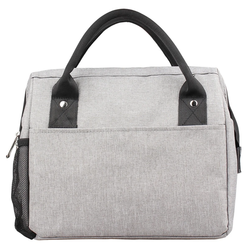 

Portable Lunch Bag Thermal Insulated Lunch Box Tote Cooler Handbag Bento Pouch Dinner Container Food Storage Bag