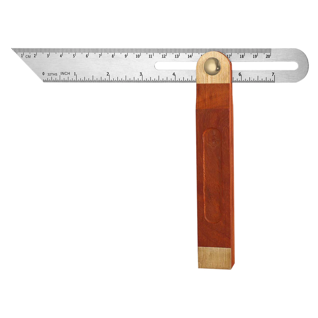 

9inch Carpentry Square Try Square Adjustable Sliding Bevel Gauge Hardwood Handle Stainless Steel Blade tools for wood Nice New
