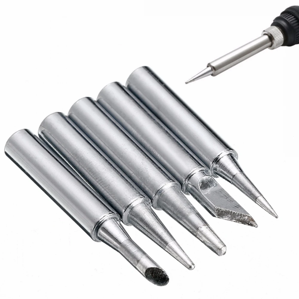 900M-T-K 900M-T-I 900M-T-B 900M-T-3C 900M-T-2.4D Lead-free Soldering Iron Tip Welding Tools For 8586 858D Soldering Station