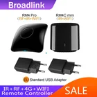 Broadlink RM4 Pro Bestcon RM4C Mini UNIVERSE, ИК, Радиочастотный пульт, совместимый с Alexa, Google Assistant, новинка 2020