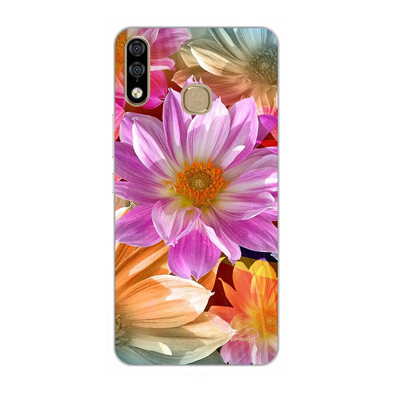 M28 Узорчатый чехол для Tecno Spark 3 Pro KB8 6," задняя крышка цветок кошка собака печать бабочка животное мягкий силиконовый чехол для телефона - Цвет: M28