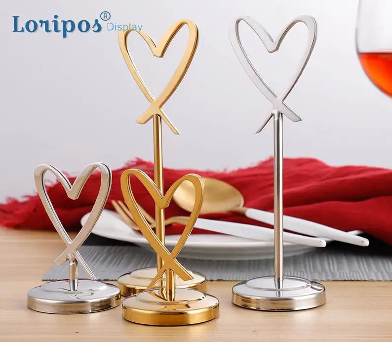 Креативный металлический зажим из нержавеющей стали держатель для стола с