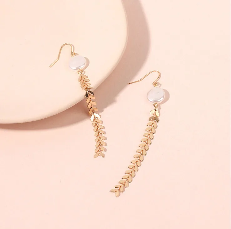 Золотые жемчужные браслеты серьги ожерелье Ювелирные наборы для женщин подарок