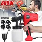 Электрический пистолет-распылитель высокого давления с европейской вилкой, 800 Вт, портативный инструмент для удаления формальдегида, латекса, краски сделай сам, электроинструмент для распыления