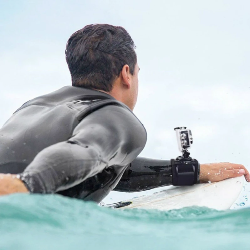 Крепление на запястье с ремешком для камеры Gopro Hero вращение 360 градусов