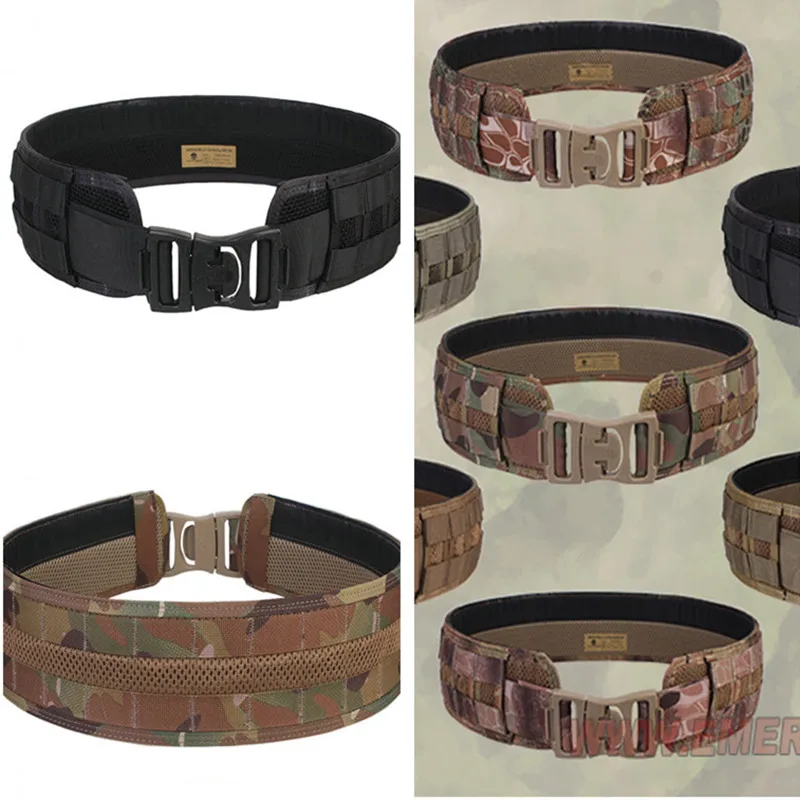 Emersongear мужской охотничий боевой военный пояс для военных учений Emerson MOLLE несущий