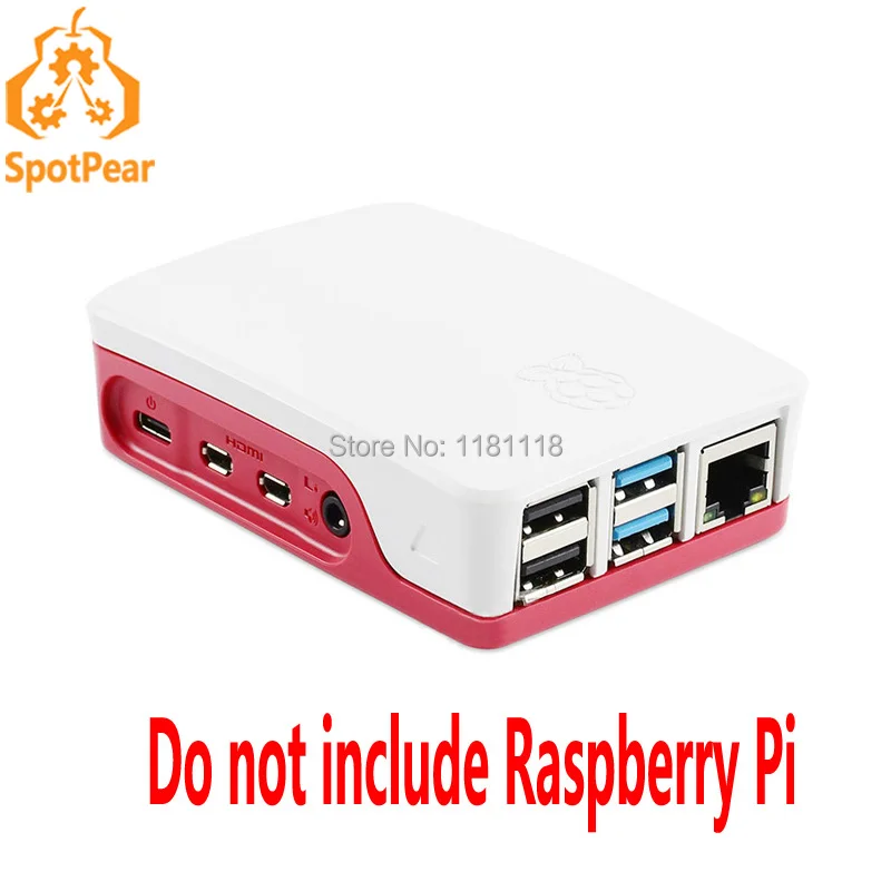 Официальный чехол для Raspberry Pi 4 model B 4B | Компьютеры и офис