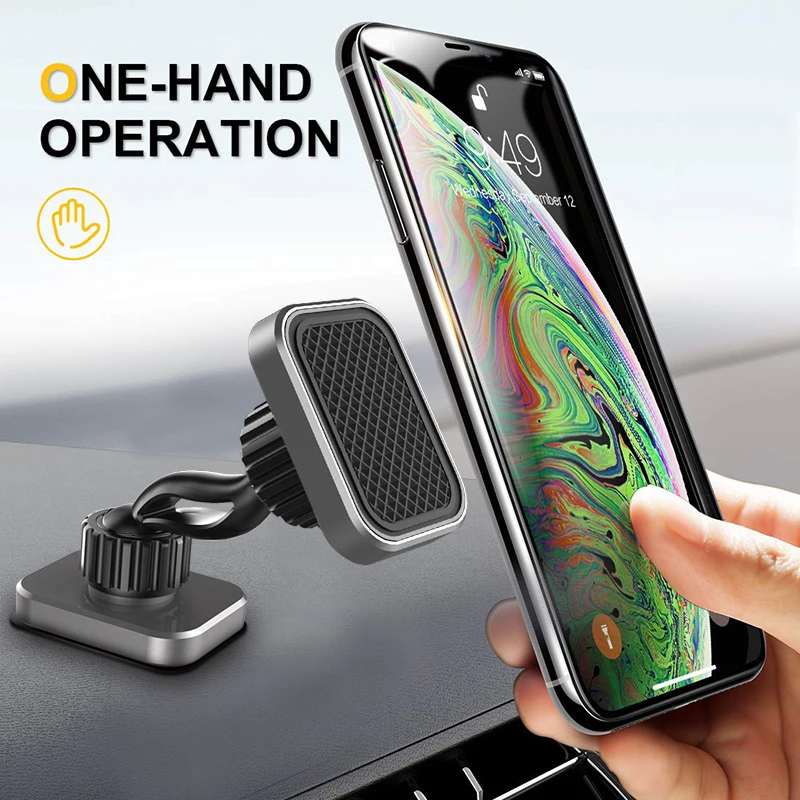 Магнитный автомобильный держатель для телефона XMXCZKJ iPhone11 Pro Круглый с магнитным