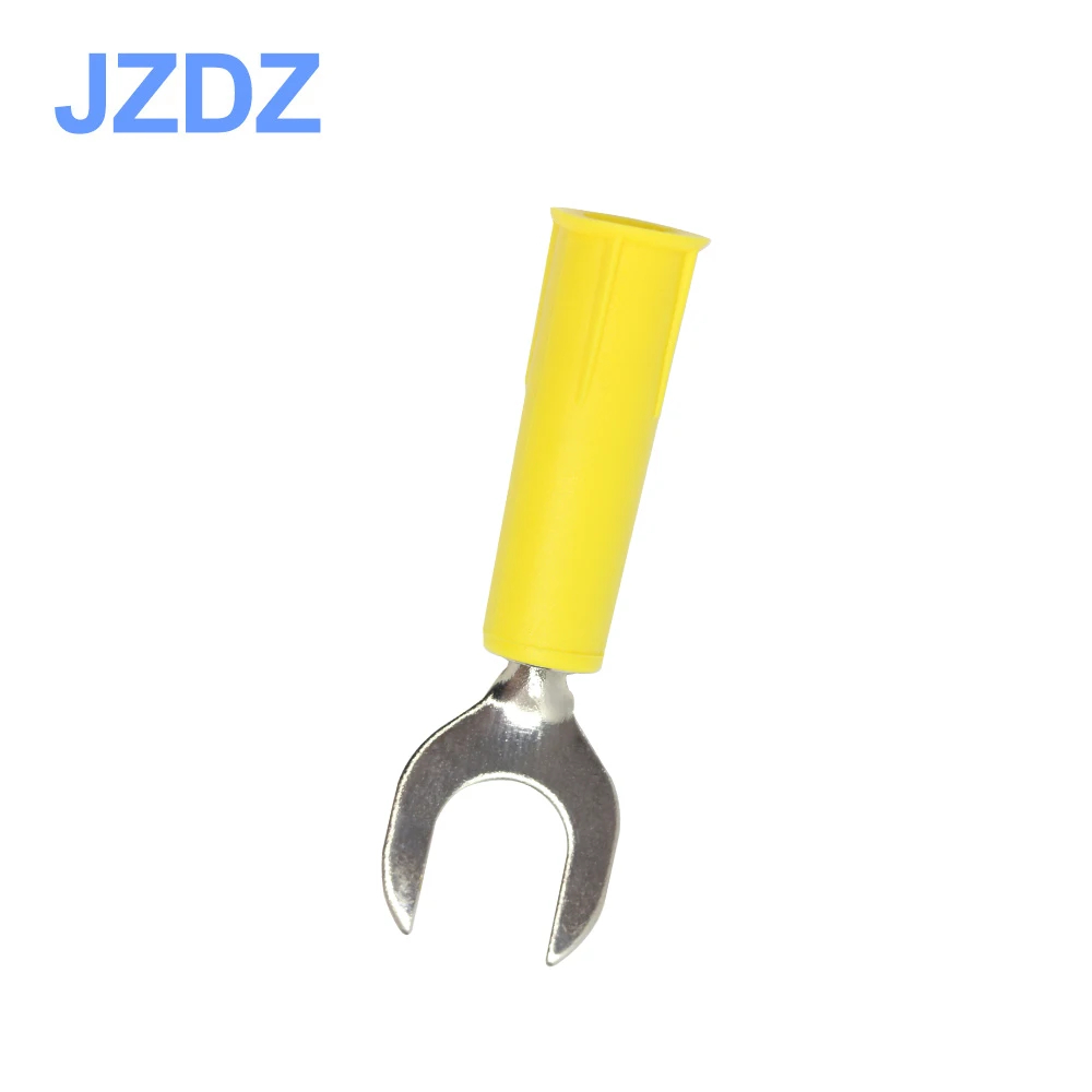 JZDZ J.20020 10 PCS High quality plug type 8mm U &ampY no welding 4 banana connector | Строительство и ремонт