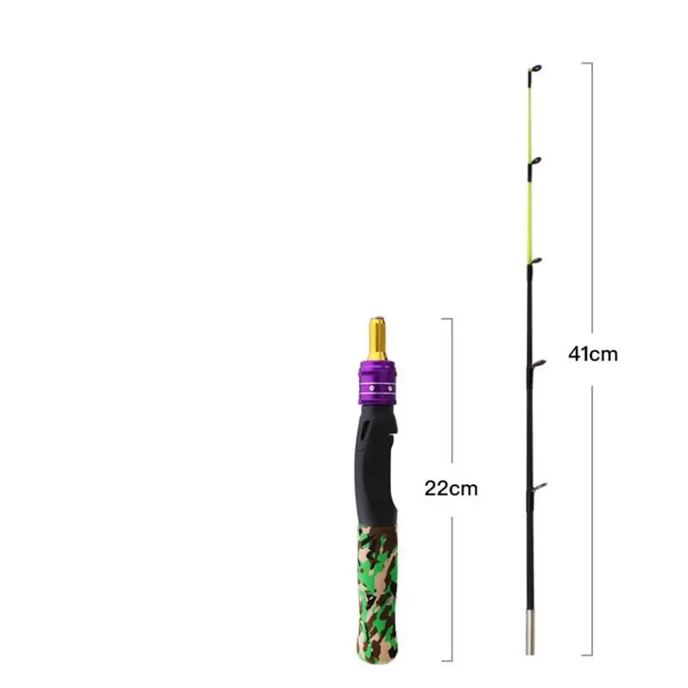 Удилище двухсекционное для зимней рыбалки 61 см | Спорт и развлечения