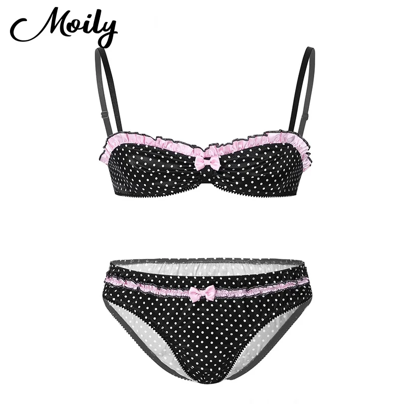 Сексуальный бюстгальтер с открытой спиной и трусы набор экзотических трусов в