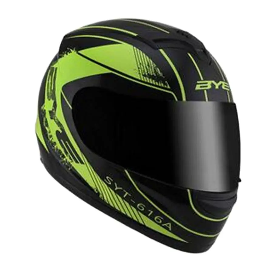 Бесплатный подарок перчатки с логотипом BYE черные мотоциклетные шлемы [DOT] (маленький матовый черный) S M L XL XXL